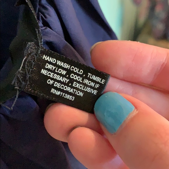 AQUA One-Shoulder Eyelet Top - Picture 6 of 6